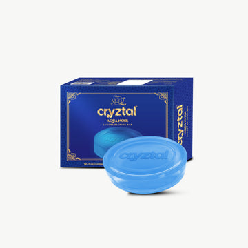 Cryztal Aqua Noir Luxury Bathing Bar – Ocean Fresh Premium Soap